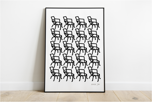 Chairs- print